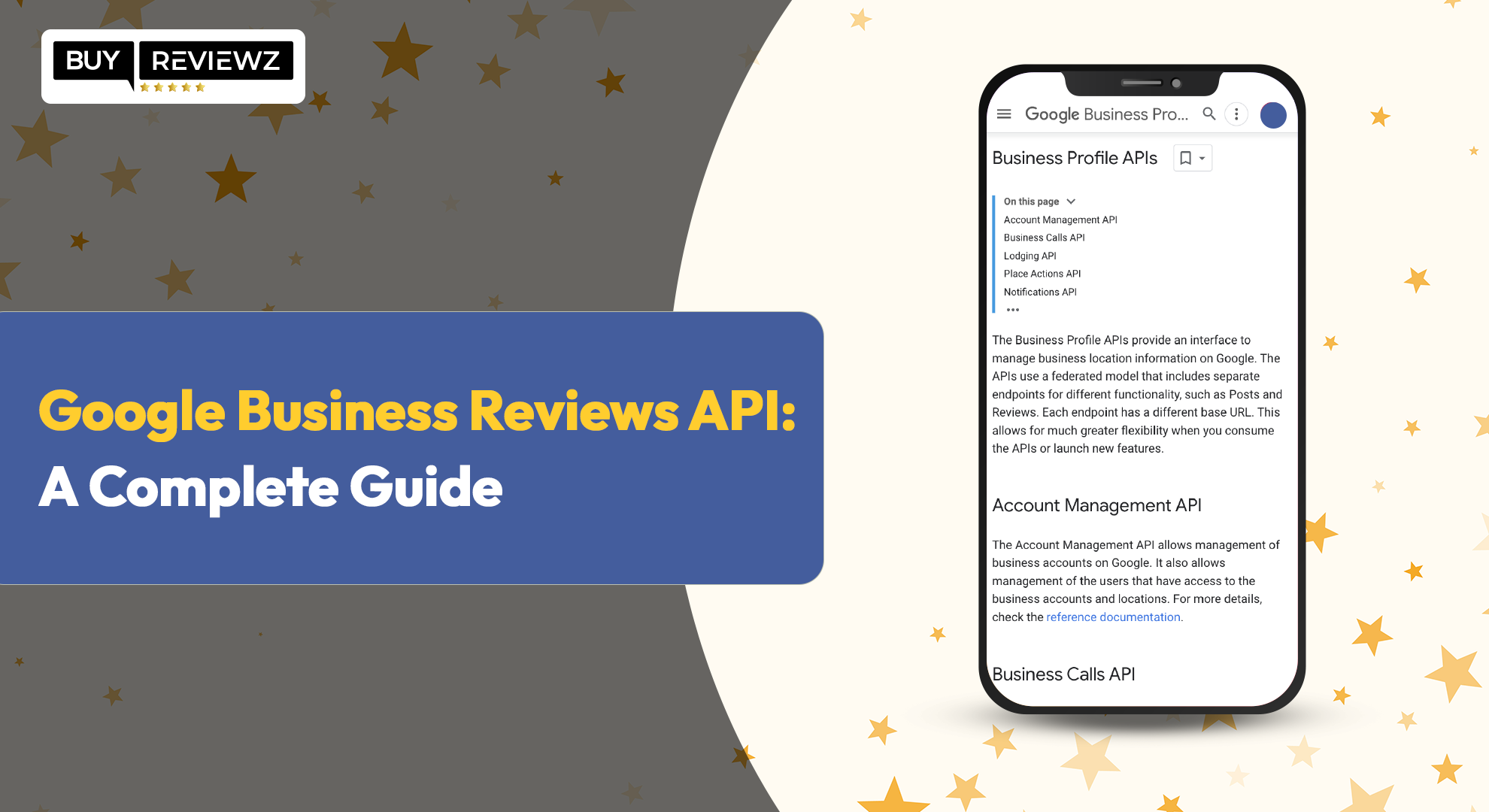 Google Business Reviews API